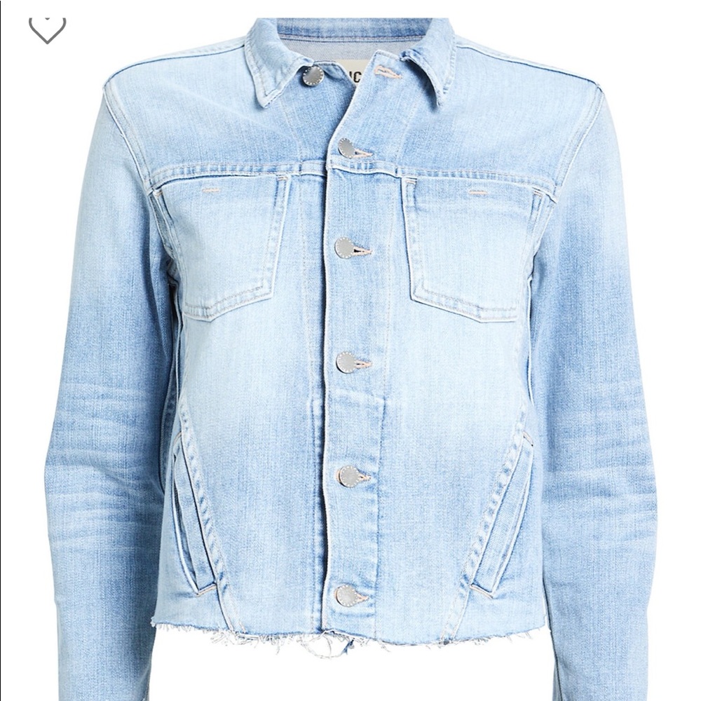 COPY - Lagence Janelle Cropped Denim Jacket small